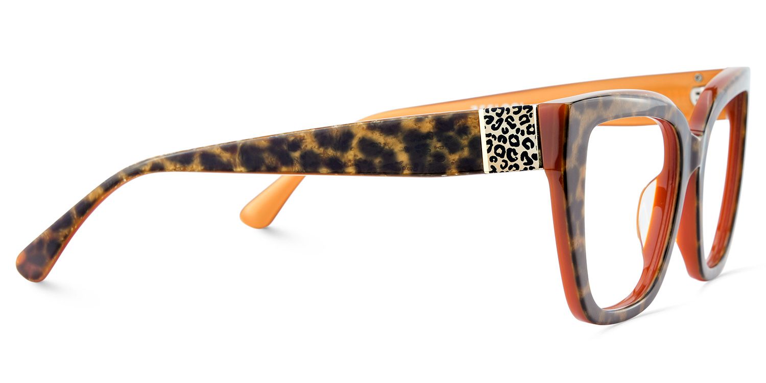 Tamarrah Cateye Léopard Lunettes5