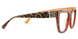 Tamarrah Cateye Léopard Lunettes5