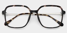 Lunettes carrées tortue Ann1