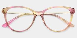 Lunettes rondes florales Eli2