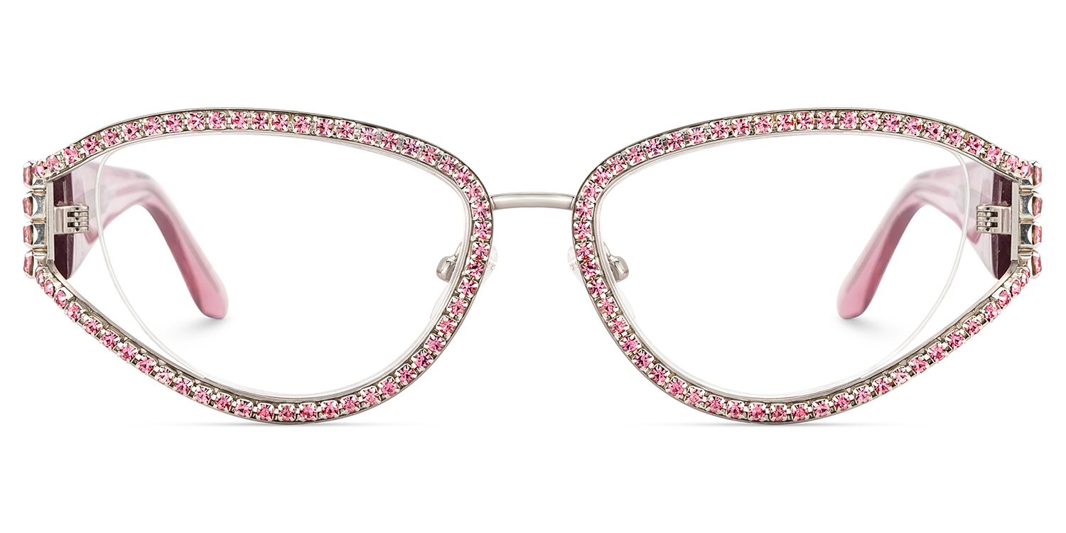 Star Cateye Irisé Lunettes1