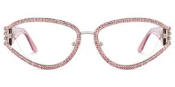 Star Cateye Irisé Lunettes1