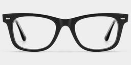 Lunettes carrées écaille de tortue1