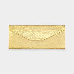 Étui à Lunettes Doré Portable0