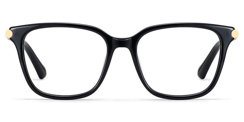 Delilah Carré Noir Lunettes