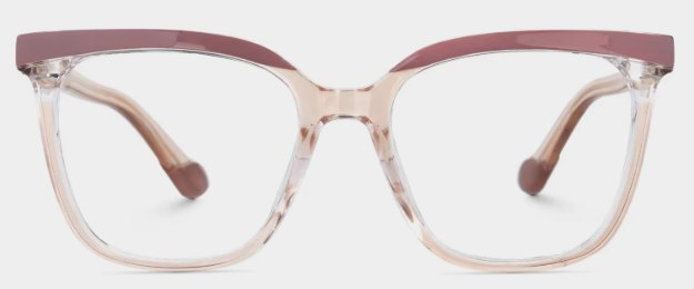 Carrées Violettes TR90 Lunettes