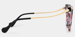 Papillons Floral Lunettes4
