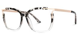 Nuriama Noir Tortue Cat-eye lunettes2
