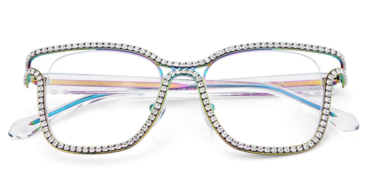 Shine Carré Irisé Lunettes4