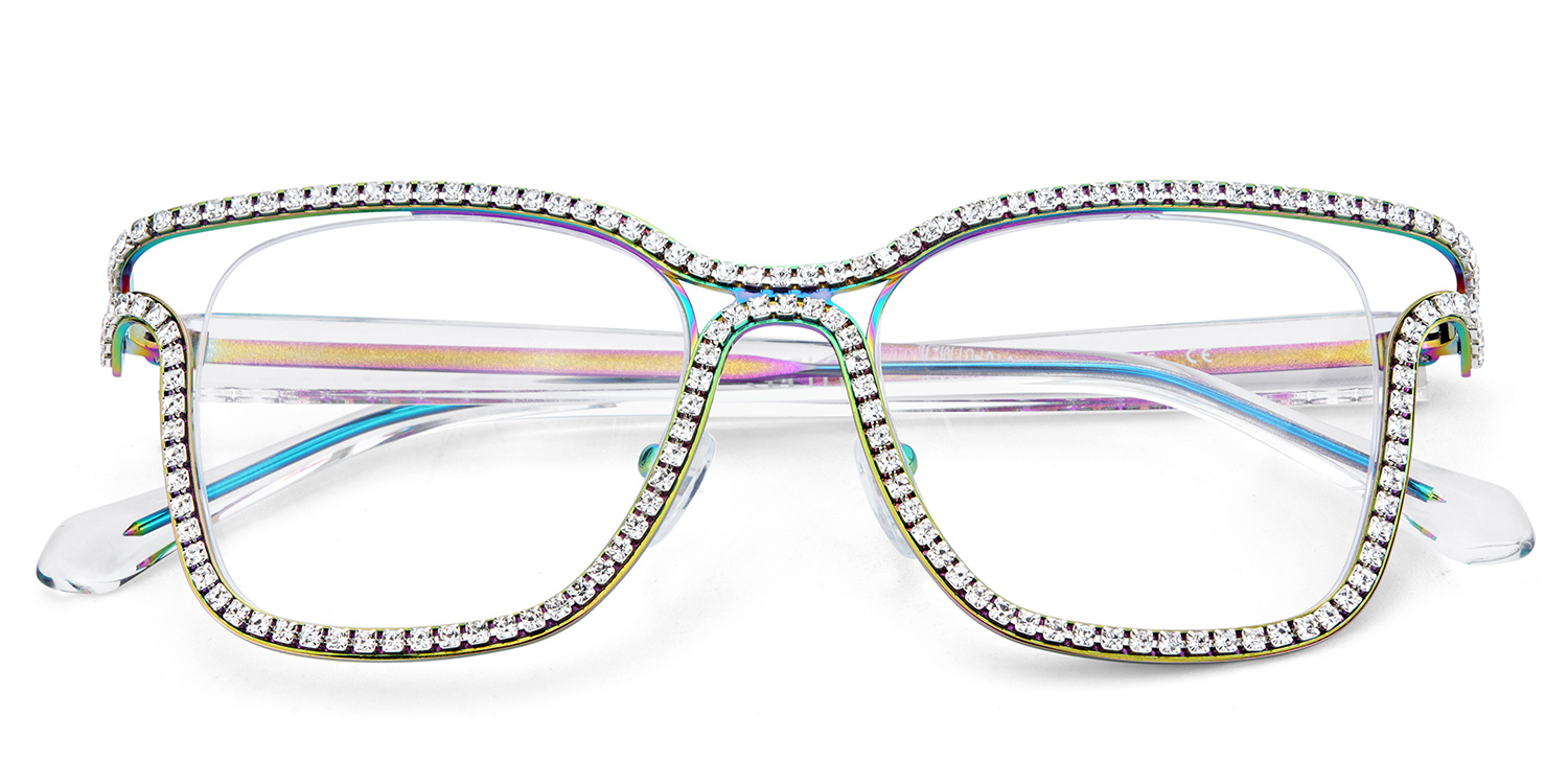 Shine Carré Irisé Lunettes4