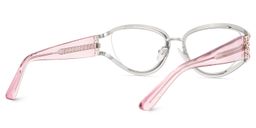 Star Cateye Irisé Lunettes5