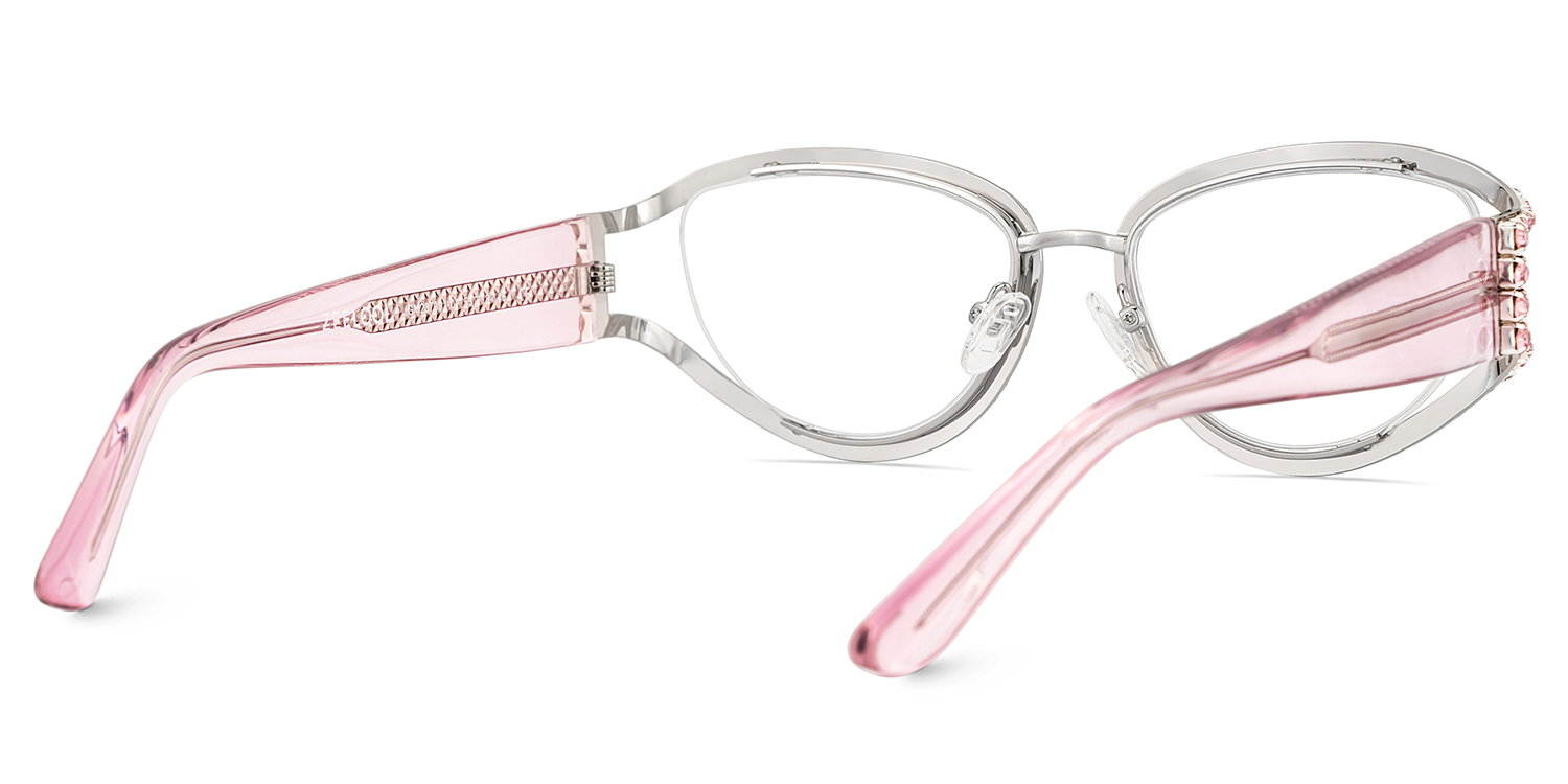 Star Cateye Irisé Lunettes5