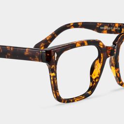 Lunettes rectangulaires tortue Nick4