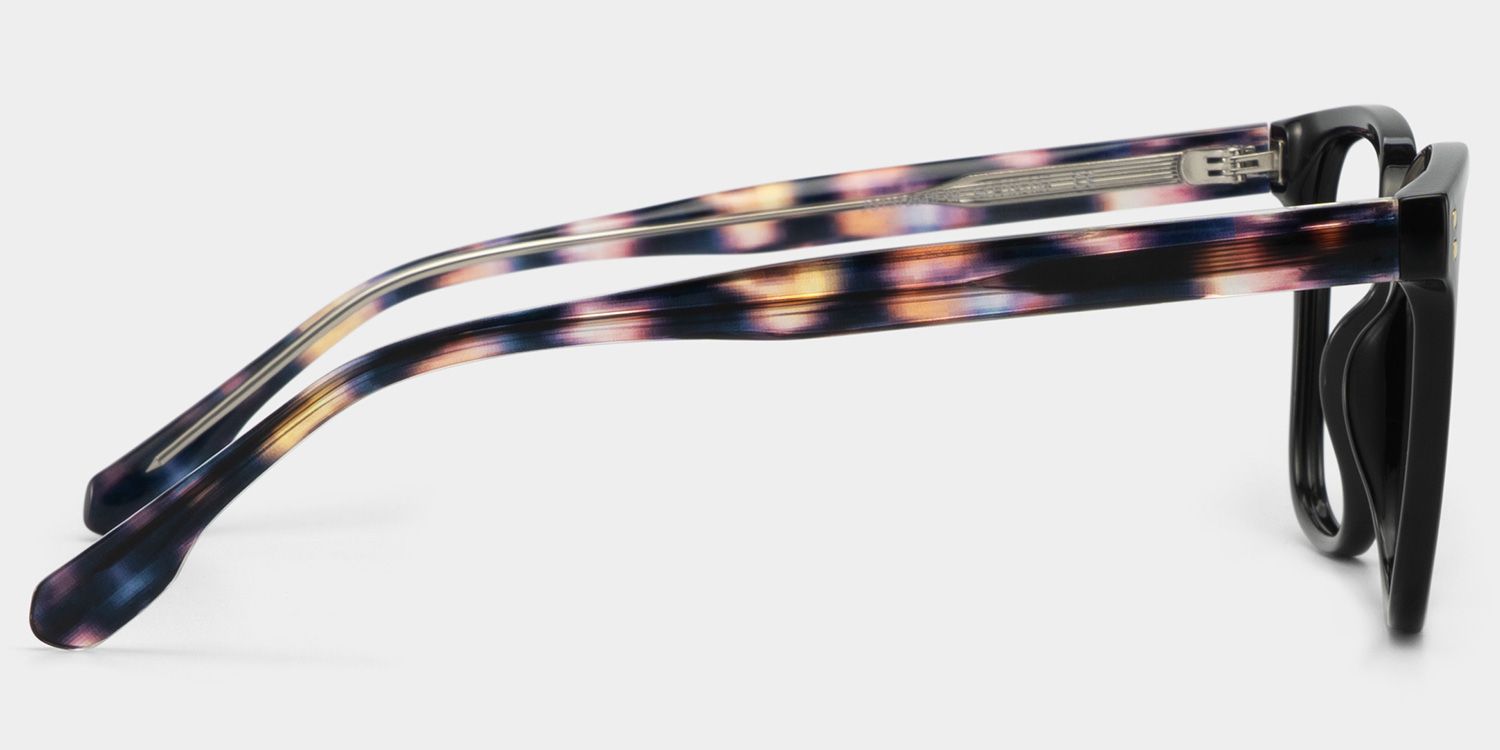 Donnalyn Carrées Noires TR90 Lunettes3