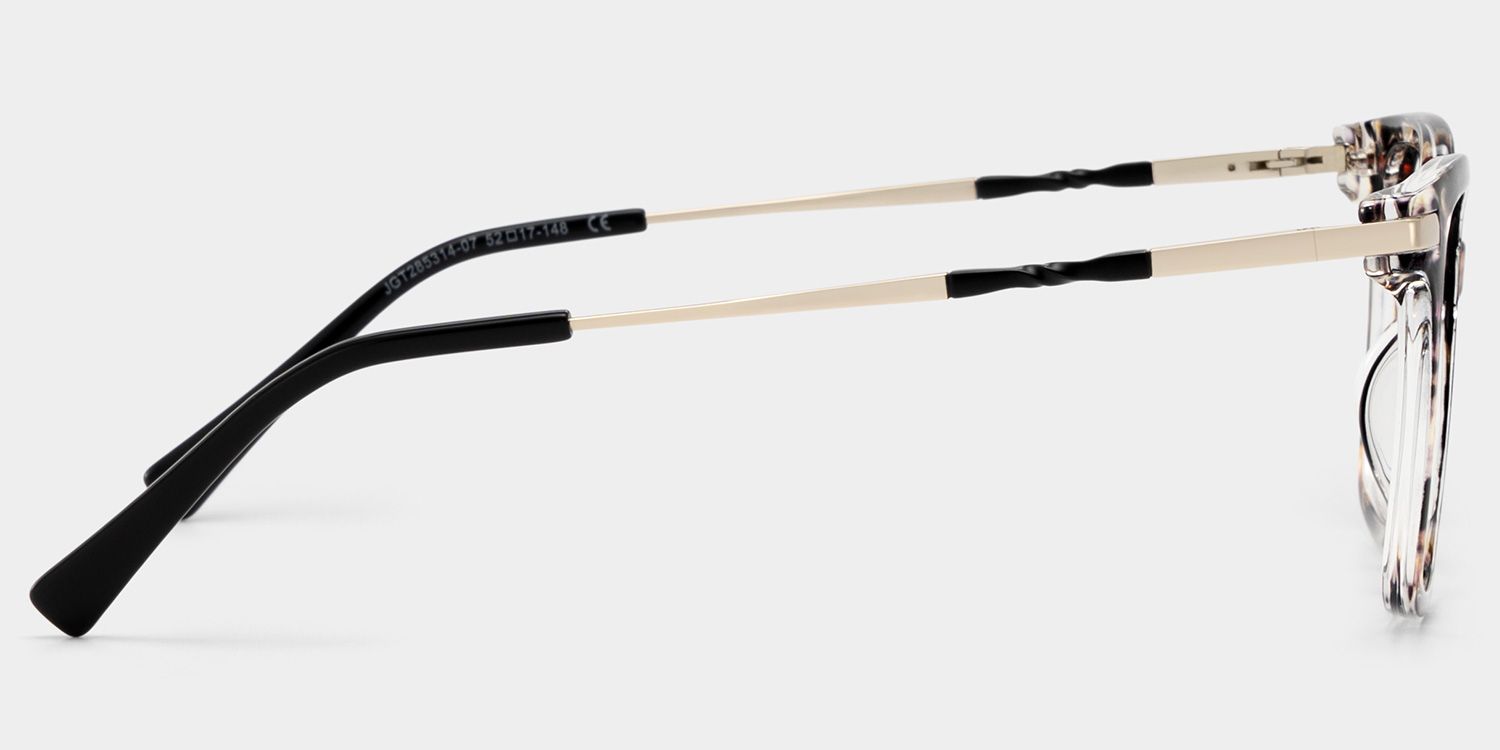 Jacqui Carré Tortue TR90 Lunettes3