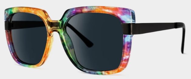 Yaida Carré Multicolor Plastique Solaire1