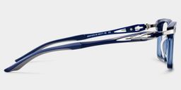 Orion Bleu Rectangulaire lunettes4