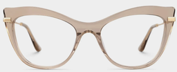 Cat Eye Acétate Beige Lunettes0