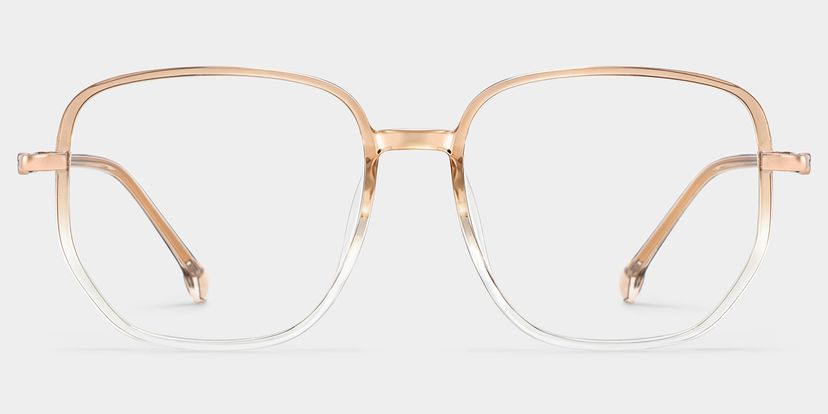 Lunettes Joana Géométriques Beiges