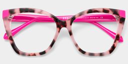 Kira Rose Tortue Papillon lunettes2