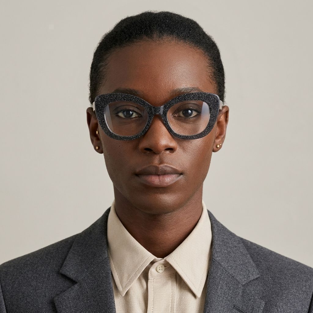 Mireille Papillon Noir Lunettes7