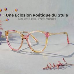 Lunettes rondes florales Eli0