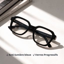 Parker Noir Carré lunettes0