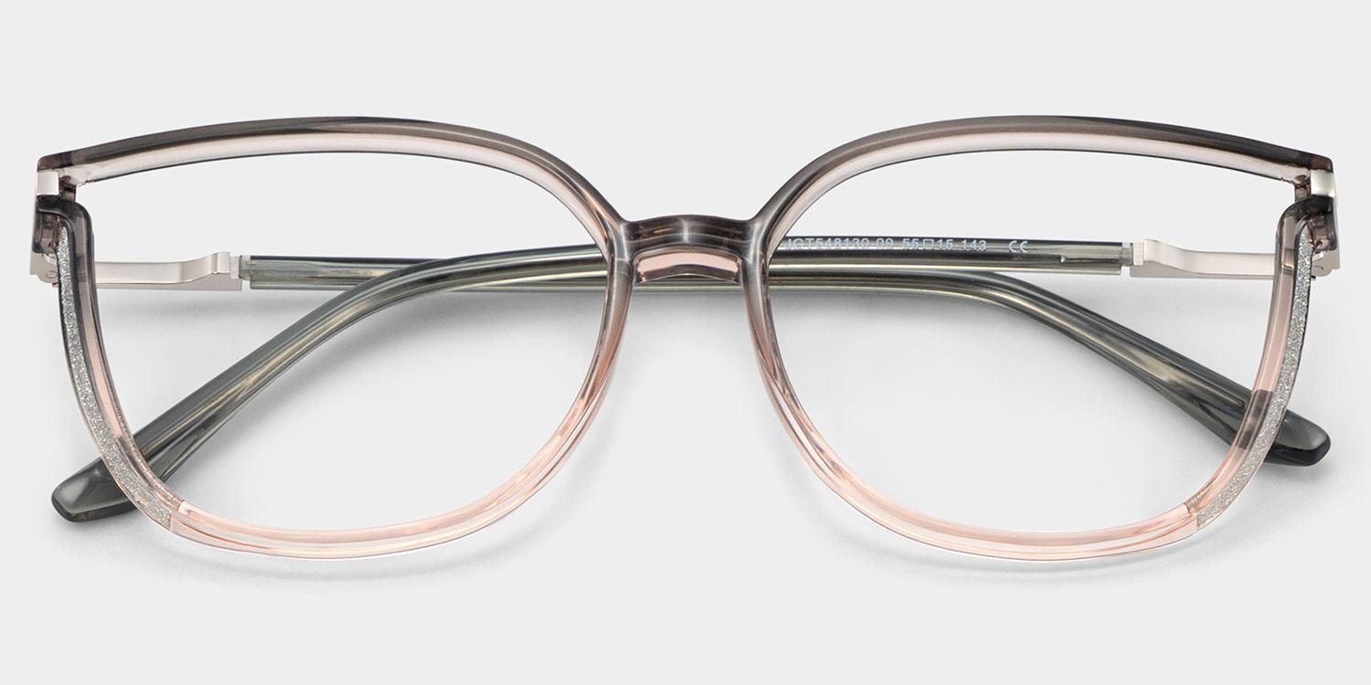 Rodz Gris-Rose Carré Lunettes1