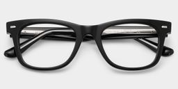 Lunettes carrées écaille de tortue2