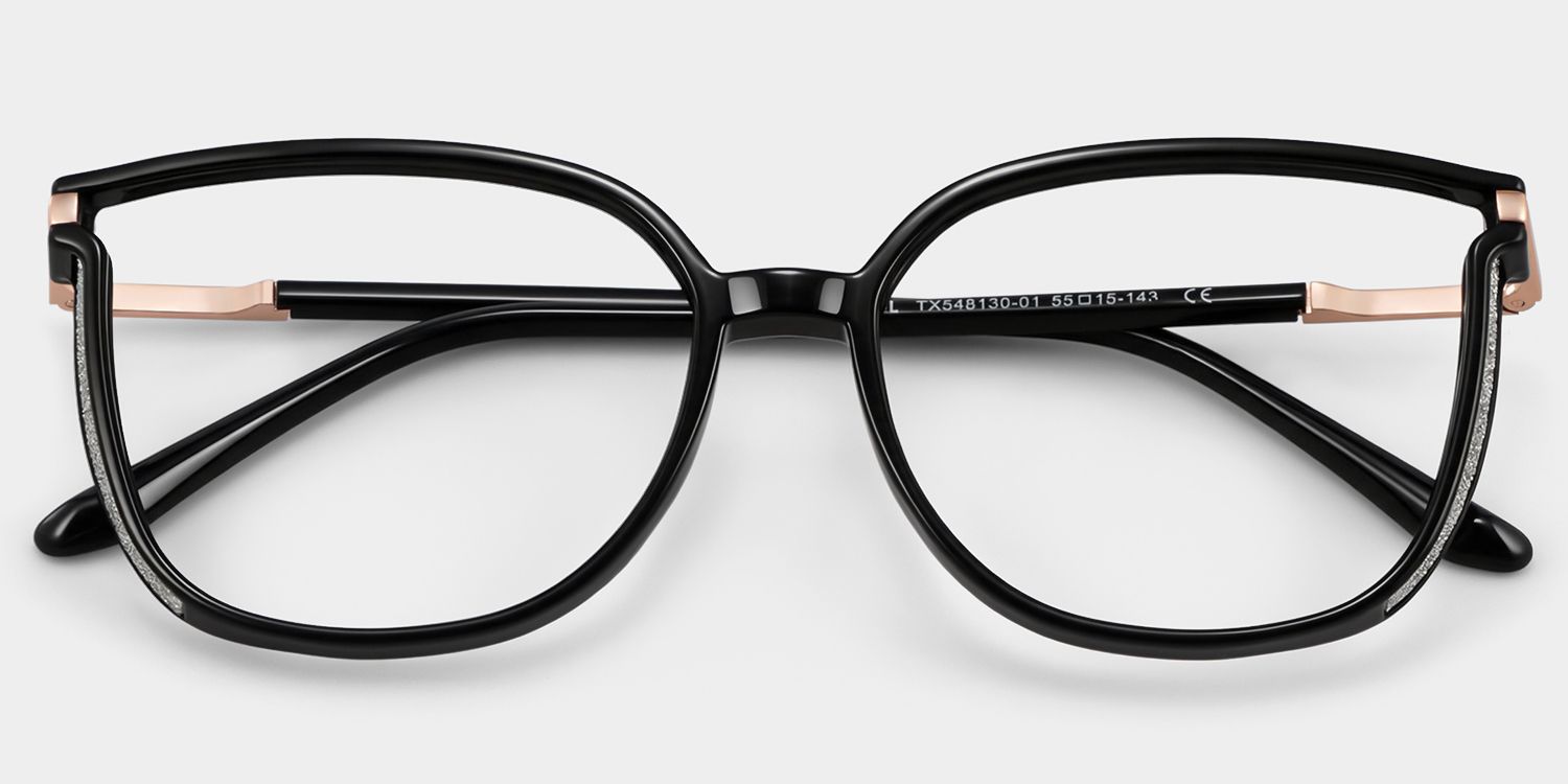 Rodz Noir Carré Lunettes3