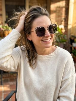 Cordaro Tortue Carré lunettes de soleil6