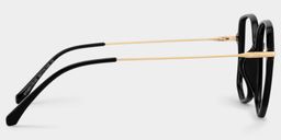 Lunettes géométriques noires en TR904