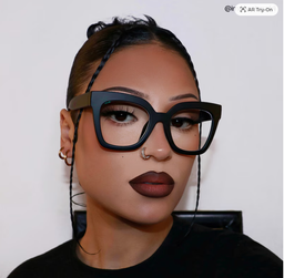 Malcolm Noir Carré lunettes5