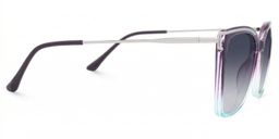 Lunettes Krystle carrées bleu-violet2
