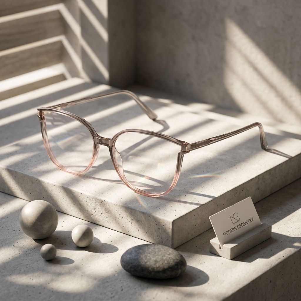 Rodz Gris-Rose Carré Lunettes0