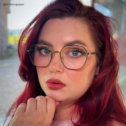 Dunbar Bleu-Rouge Géométrique lunettes5