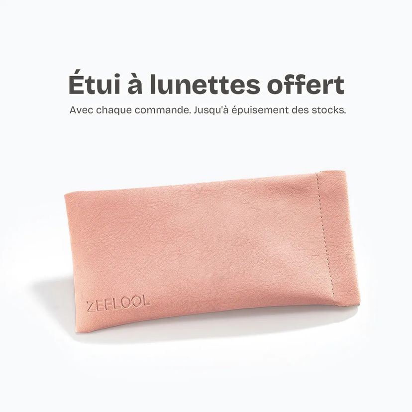Lunettes rectangulaires transparentes Eva