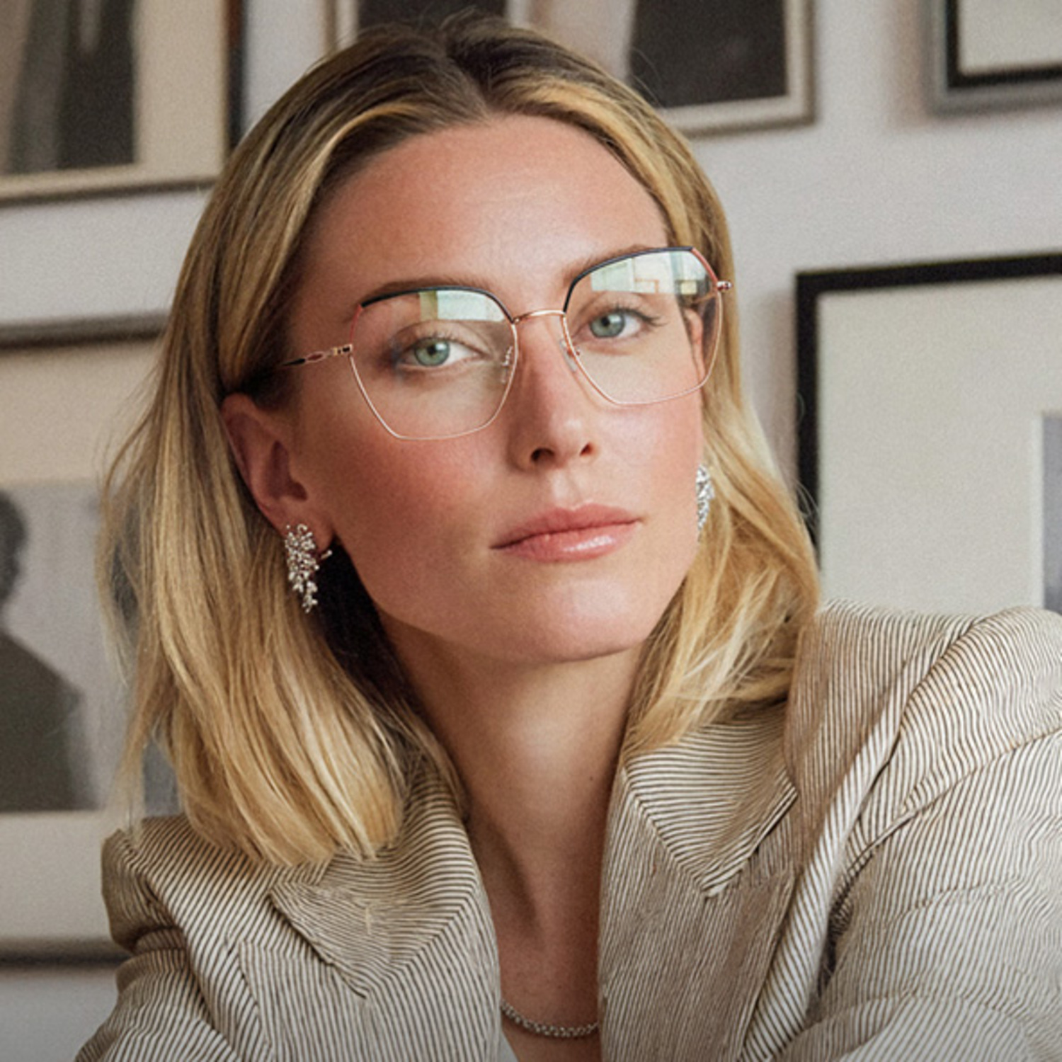 Marlon Bicolore Géométrique Luenttes4