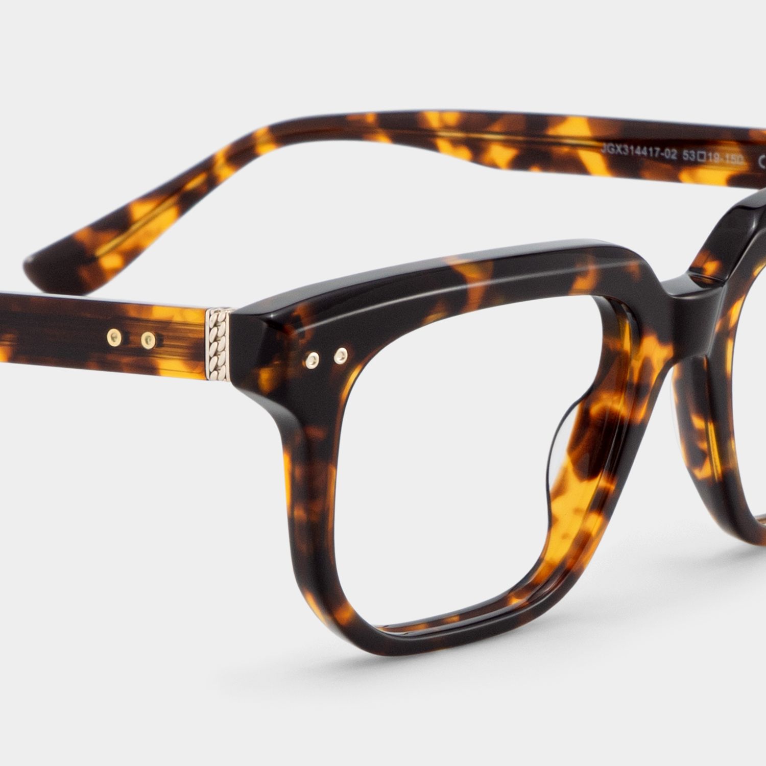 Michael Square Tortoise Glasses5