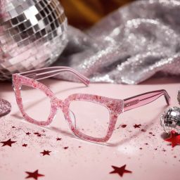 Renata Carré Rose Lunettes0