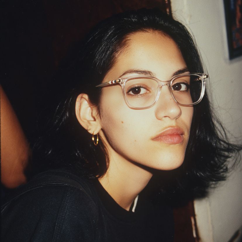 Delilah Carré Cristal Lunettes