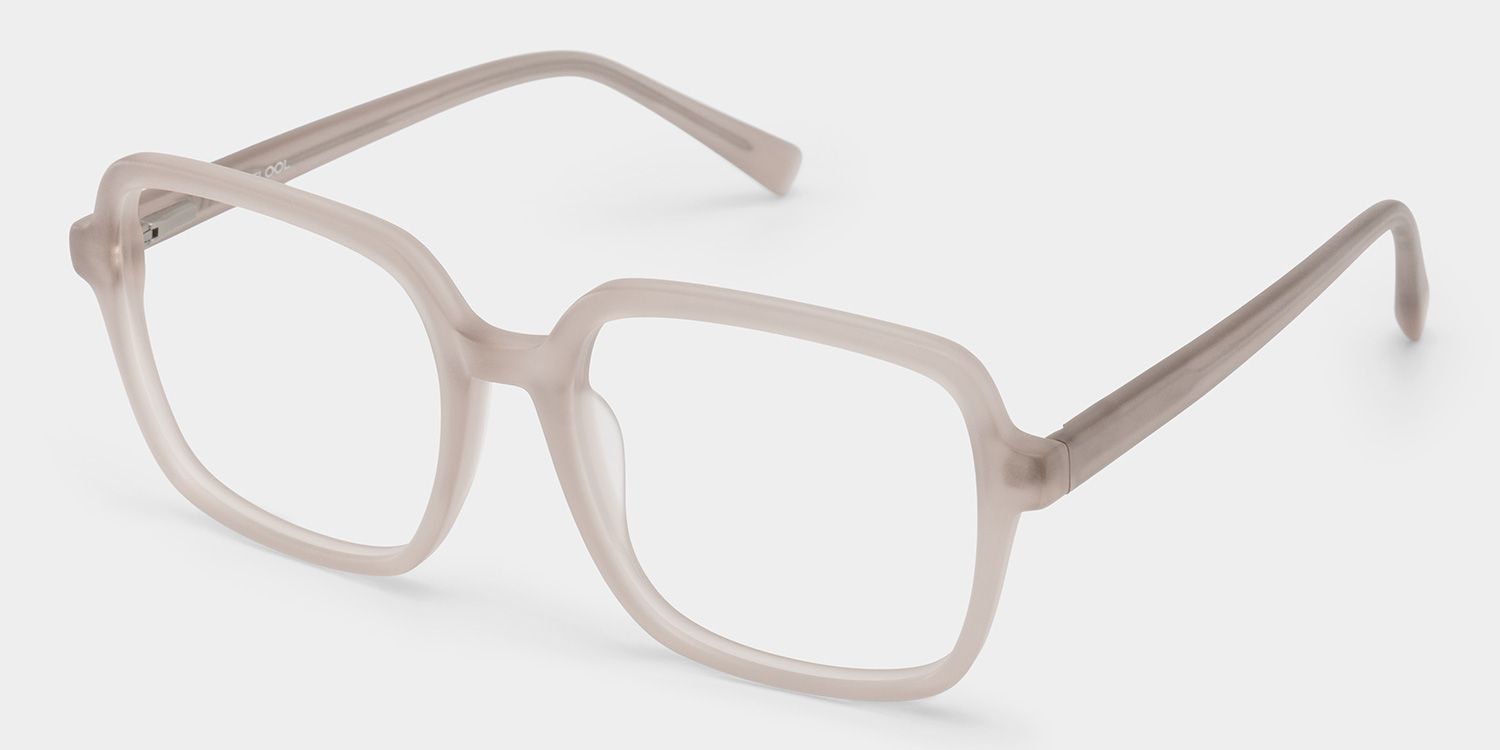 Kenneth Lunettes carrées en acétate kaki3