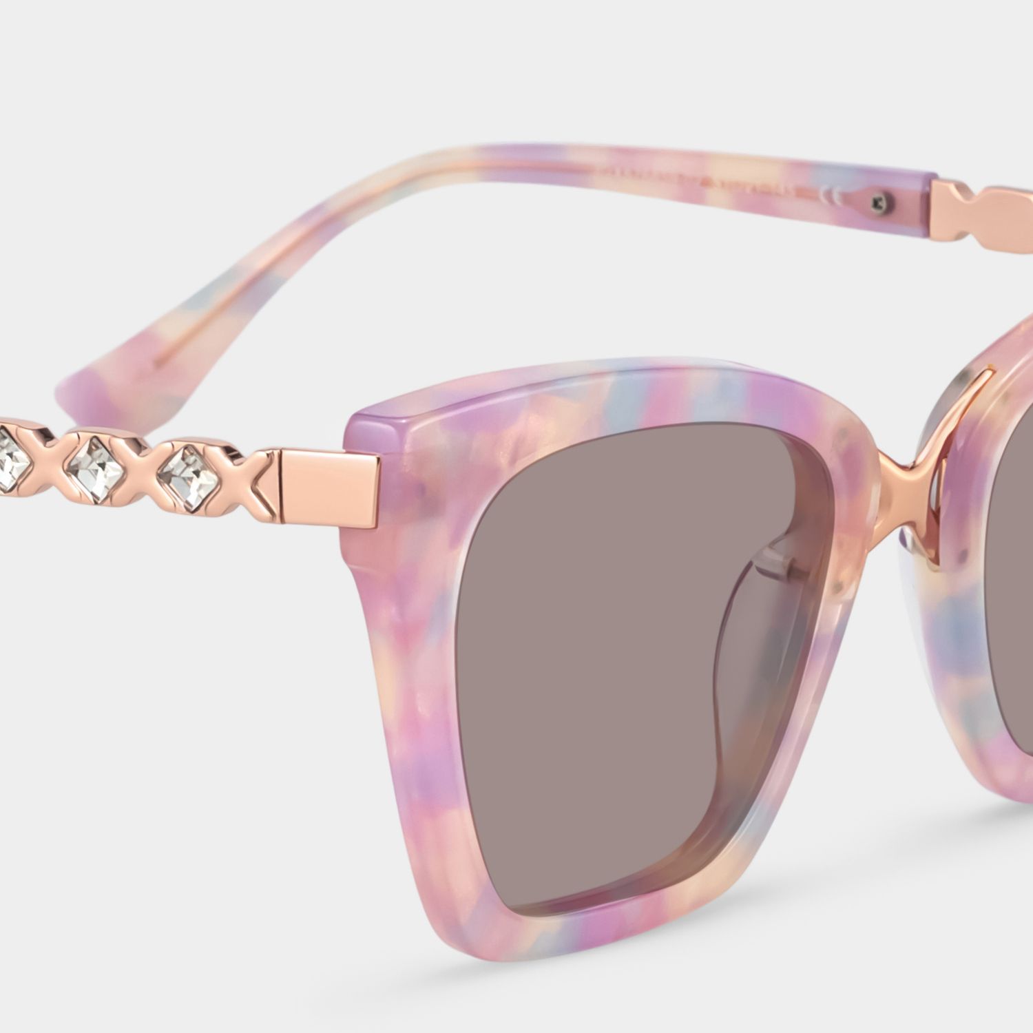 Lunettes de soleil polarisées de conduite Cat Eye Rose Darlyn | ZEELOOL4