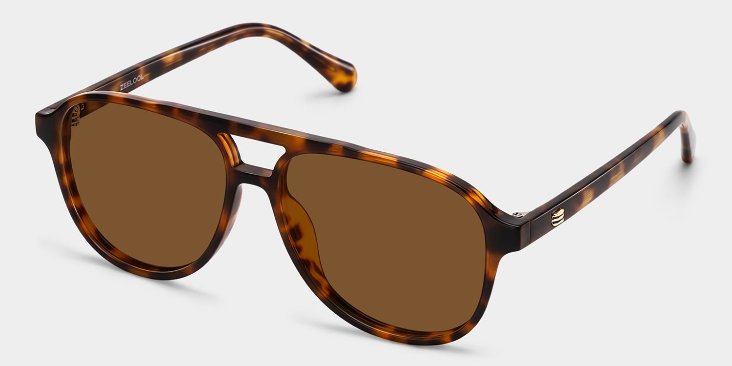 Lunettes aviateur écaille de tortue Luna | Légèreté Athleisure2