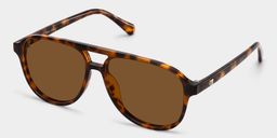 Lunettes aviateur écaille de tortue Luna2