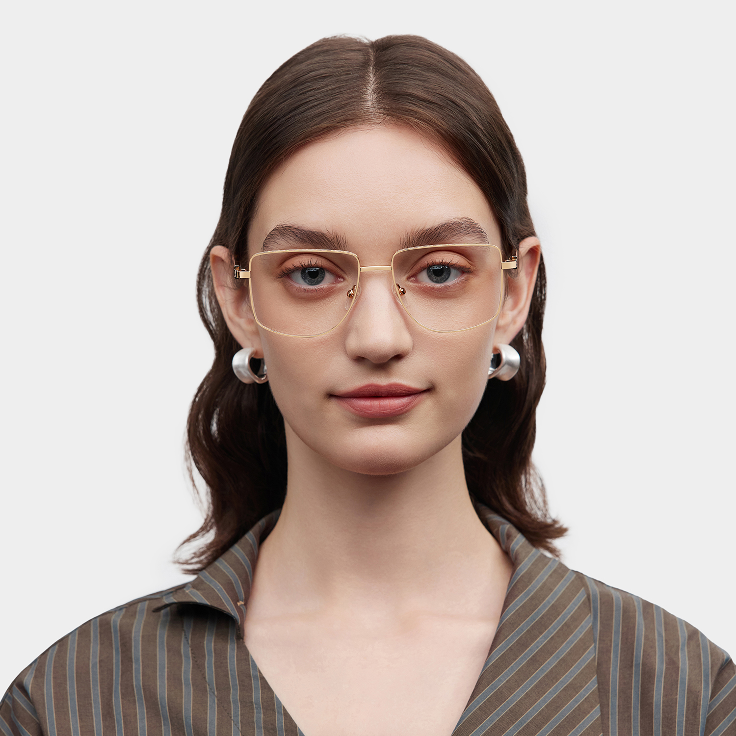 Felicity Géométrique Or Lunettes6