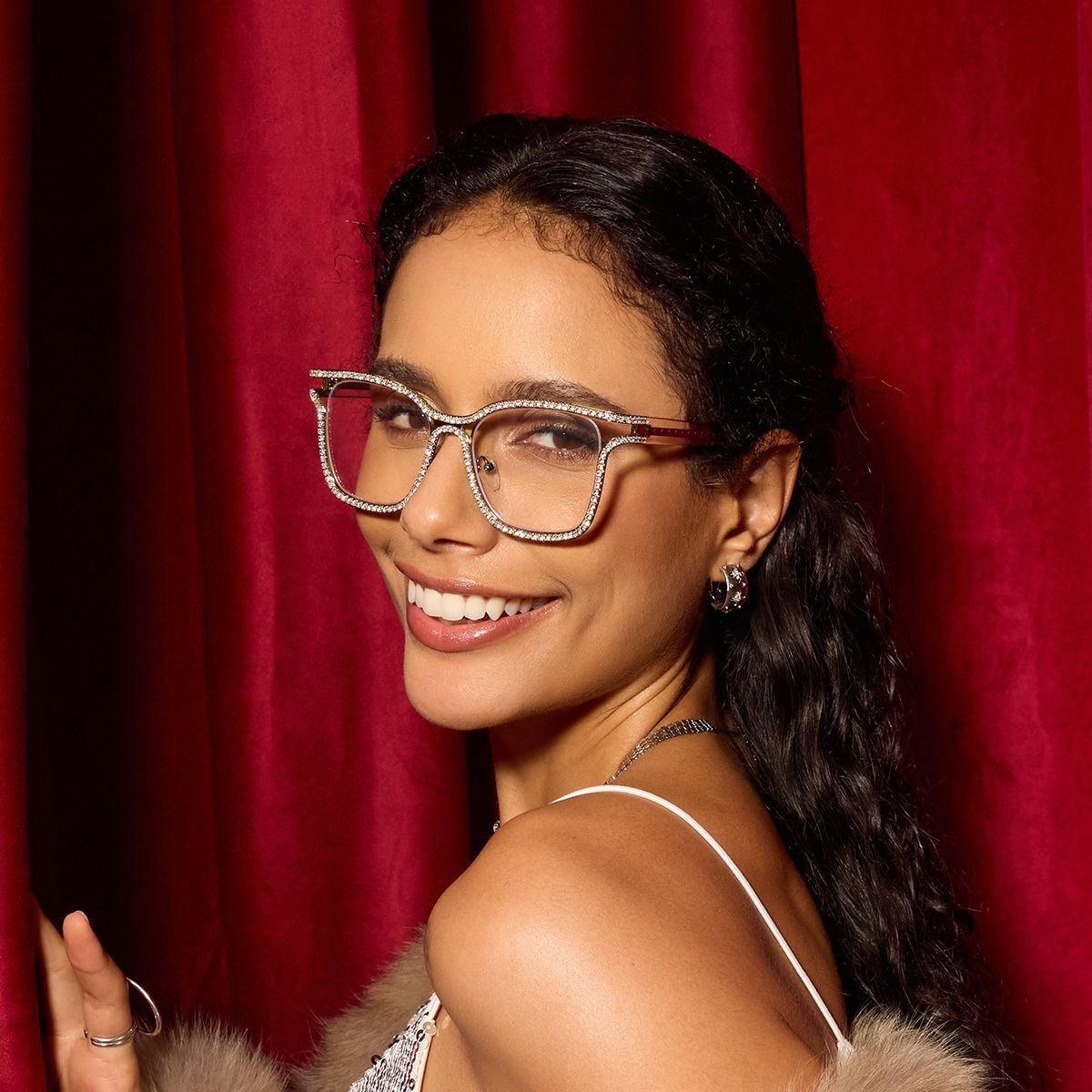 Shine Carré Irisé Lunettes1