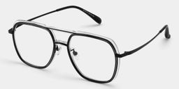 Lunettes aviateurs noires Ella2