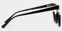 Pearl Noir Cat-eye lunettes1