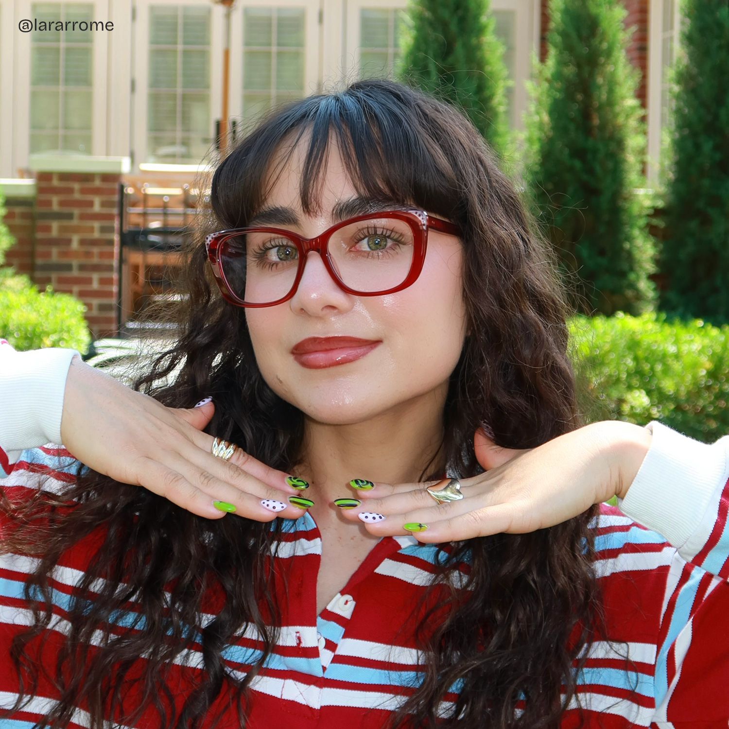 Lunettes œil-de-chat à monture rouge Madeline pour femmes | ZEELOOL7